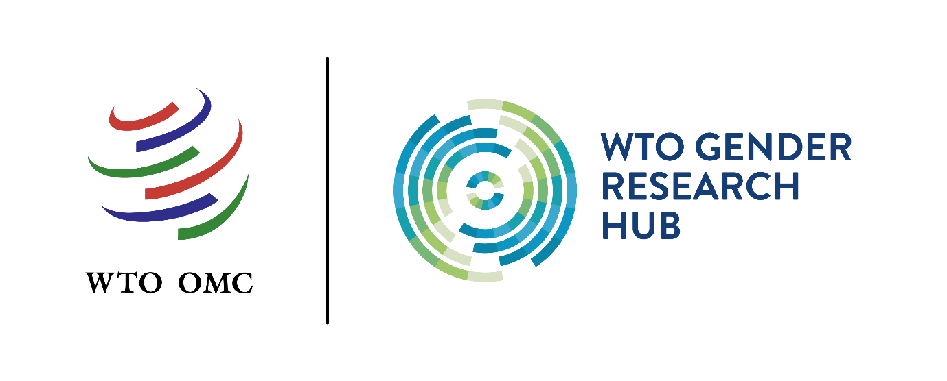 Logotipo del Centro de Investigación sobre Cuestiones de Género de la OMC
