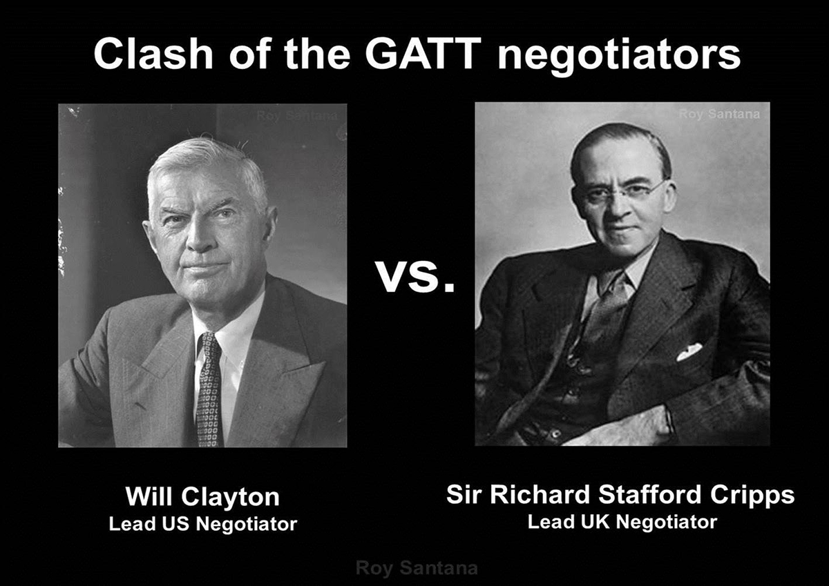 Clash of the GATT negotiators