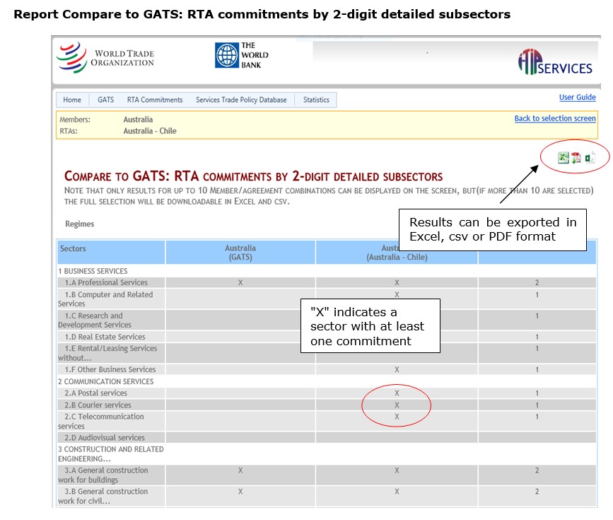 report compare